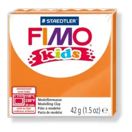   Gyurma, 42 g, égethető, FIMO "Kids", narancssárga