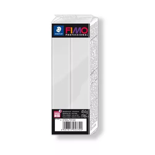 Gyurma, 454 g, égethető, FIMO "Professional", delfinszürke