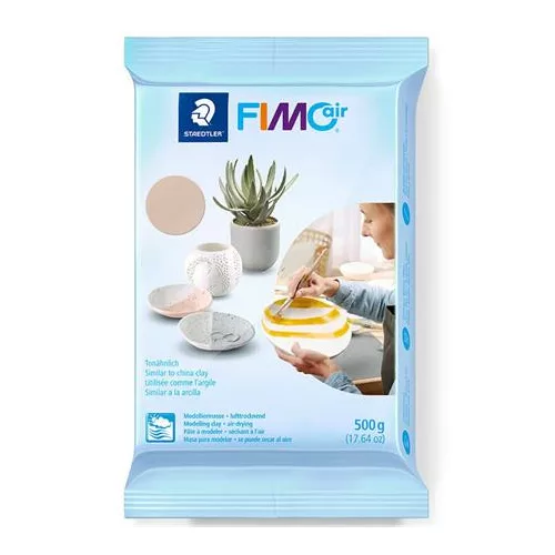 Gyurma, 500 g, levegőre száradó, FIMO "Air Basic", bőrszín