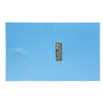 Villámzáras mappa, PP, A4, FLEXOFFICE "FO-CF02", kék