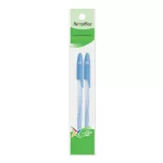 Golyóstoll, 0,3 mm, 2 db/bliszter, kupakos, FLEXOFFICE "Candee", kék
