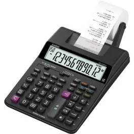   Számológép, szalagos, 12 számjegy, 2 színű nyomtató, CASIO "HR-150RCE"