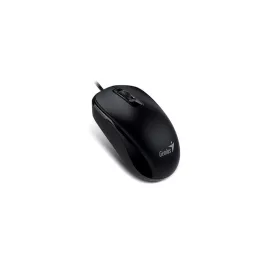   Egér, vezetékes, optikai, normál méret, USB, GENIUS "DX-120", fekete