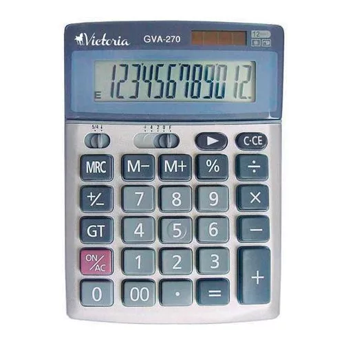 Számológép, asztali, 12 számjegy, VICTORIA OFFICE, "GVA-270"