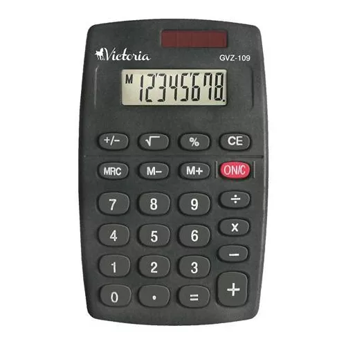 Zsebszámológép, 8 számjegy, VICTORIA OFFICE, "GVZ-109"