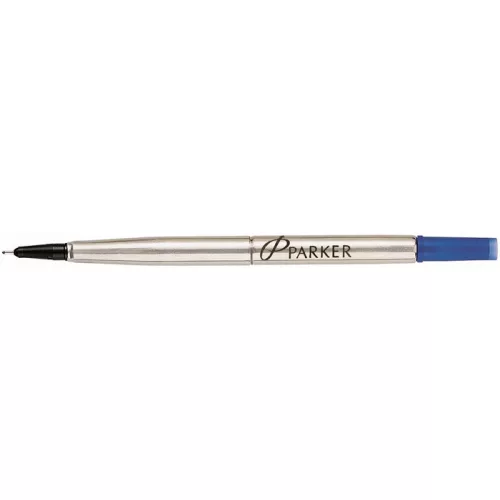 Rollertoll betét, 0,5 mm, F, góliát, PARKER, "Royal", kék