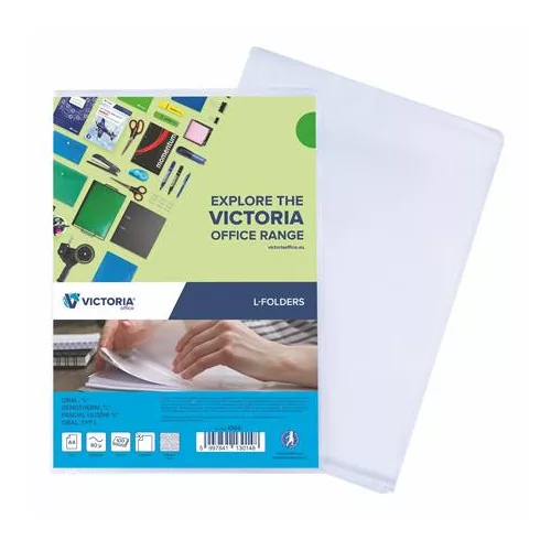 Genotherm, "L", A4, 80 mikron, narancsos felület, VICTORIA OFFICE