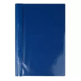   Gyorsfűző, kemény hátlappal, PVC, A4, VICTORIA OFFICE, kék