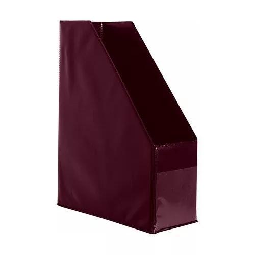 Iratpapucs, PVC, 95 mm, VICTORIA OFFICE, bordó