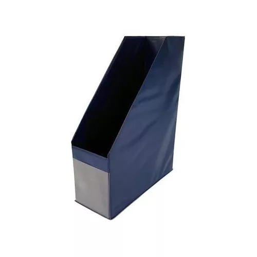 Iratpapucs, PVC, 95 mm, VICTORIA OFFICE, kék