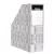 Iratpapucs, karton, 90 mm, VICTORIA OFFICE, "Textil"