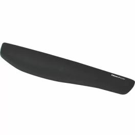   Csuklótámasz billentyűzethez, habtöltésű, FELLOWES "PlushTouch™", fekete