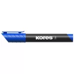 Alkoholos marker, 3-5 mm, kúpos, KORES "K-Marker XP1", kék
