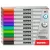 Tábla- és flipchart marker készlet, 1-3 mm kúpos, KORES "K-Marker W1", 10 különböző szín
