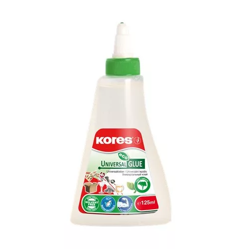 Univerzális ragasztó, 125 ml, KORES, "Eco"