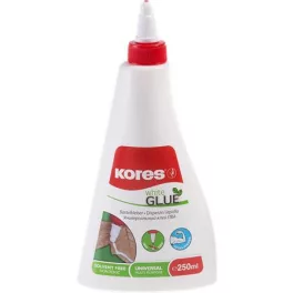 Hobbiragasztó, 250 ml, KORES "White Glue"