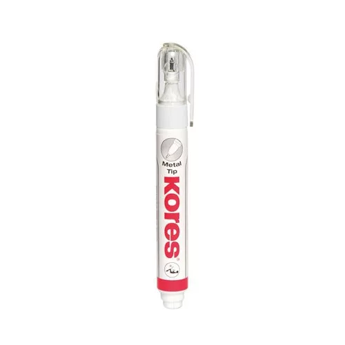 Hibajavító toll, 10 g, KORES "Metal Tip"