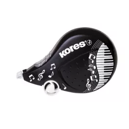   Hibajavító roller, 4,2 mm x 8 m, KORES "Scooter Black&White", vegyes