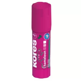   Ragasztóstift, 15 g, elszíntelenedő, KORES "Chameleon", lila