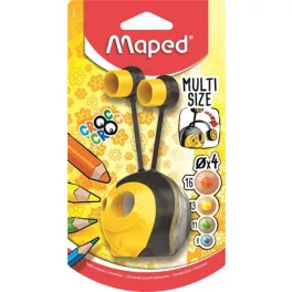   Hegyező, kétlyukú, tartályos, MAPED "Croc Croc", méhecske