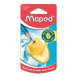   Hegyező, egylyukú, tartályos, balkezes, MAPED "I-Gloo", vegyes színek