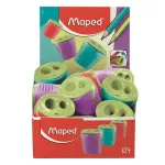 Hegyező display, kétlyukú, tartályos, MAPED "Boogy", vegyes színek