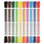 Filctoll készlet, MAPED "Color'Peps Duo Tip", 10 különböző szín