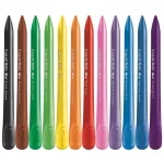 Zsírkréta, MAPED "Color'Peps" PlastiClean, 12 különböző szín