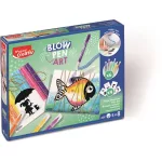 Fújós filctoll készlet, pop, MAPED CREATIV "Blow pen Art"