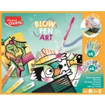 Fújós filctoll készlet, csíkozás, MAPED CREATIV "Blow pen Art"