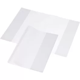   Füzet- és könyvborító, A4, PP, 90 mikron, fényes felület, PANTA PLAST, víztiszta