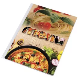   Étlaptartó, A4, PANTA PLAST "Pizza", pizza-tészta
