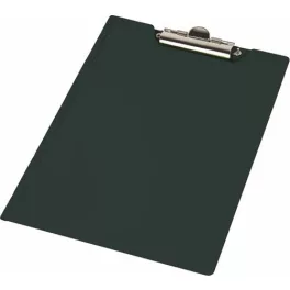   Felírótábla, fedeles, A4, sarokzsebbel, PANTA PLAST, fekete