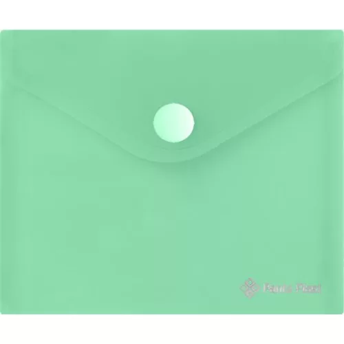 Irattartó tasak, A6, PP, patentos, 160 mikron, PANTA PLAST, pasztellzöld