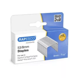 Tűzőkapocs, 53/8, horganyzott, RAPESCO