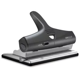   Lyukasztó, állítható lyukszámú, 32 lap, RAPESCO "Heavy Duty", fekete-szürke