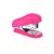 Tűzőgép, 24/6, 26/6, 12 lap, RAPESCO "Bug Mini", pink