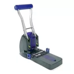 Lyukasztó, nagyteljesítményű, kétlyukú, 150 lap, könnyített lyukasztás, RAPESCO "ECO P2200", szürke