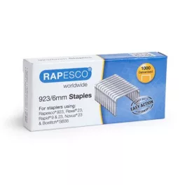 Tűzőkapocs, erős, 23/6, horganyzott, RAPESCO