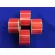 Etikett, thermo, 25x45 mm, 1000 etikett/tekercs, piros