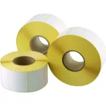 Etikett, thermo, 50x100 mm, 1000 etikett/tekercs, fehér