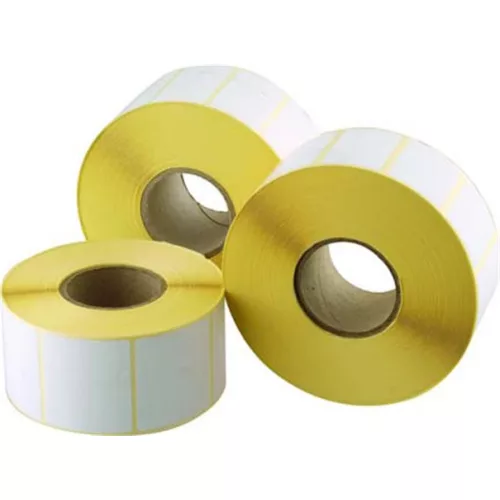 Etikett, thermo, 50x100 mm, 1000 etikett/tekercs, fehér
