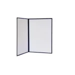 Oklevéltartó, A4, exkluzív, plüss, kék
