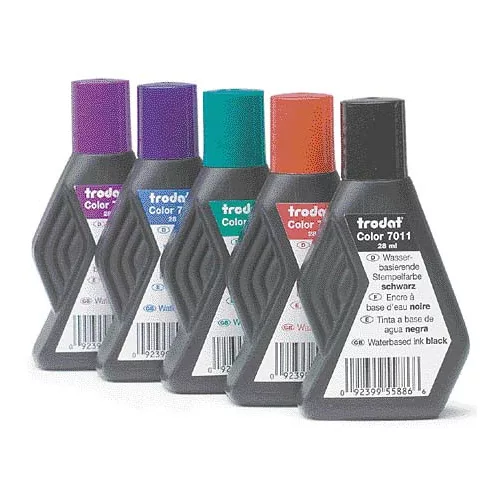 Bélyegzőfesték, 28 ml, TRODAT, kék