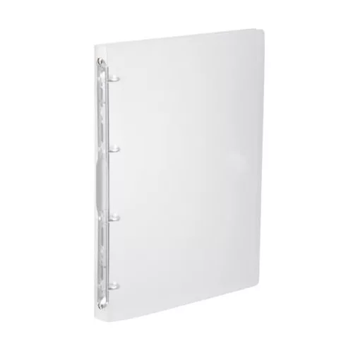 Gyűrűs könyv, 4 gyűrű, 25 mm, A4, PP, VIQUEL "Propyglass", víztiszta