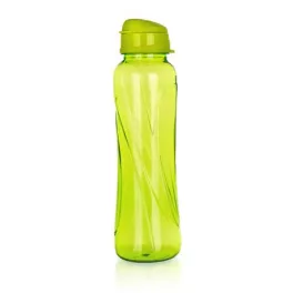 Kulacs, 610 ml, műanyag, világos zöld, "Slim"