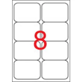   Etikett, univerzális, 99,1x67,7 mm, kerekített sarkú, APLI, 800 etikett/csomag