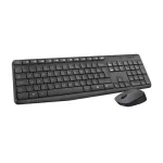 Egér- és billentyűzet készlet, vezeték nélküli, USB, HUN, LOGITECH "MK235"