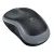 Egér, vezeték nélküli, optikai, közepes méret, USB, LOGITECH "M185", szürke