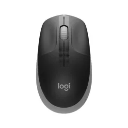   Egér, vezeték nélküli, optikai, USB, LOGITECH, "M190", szürke